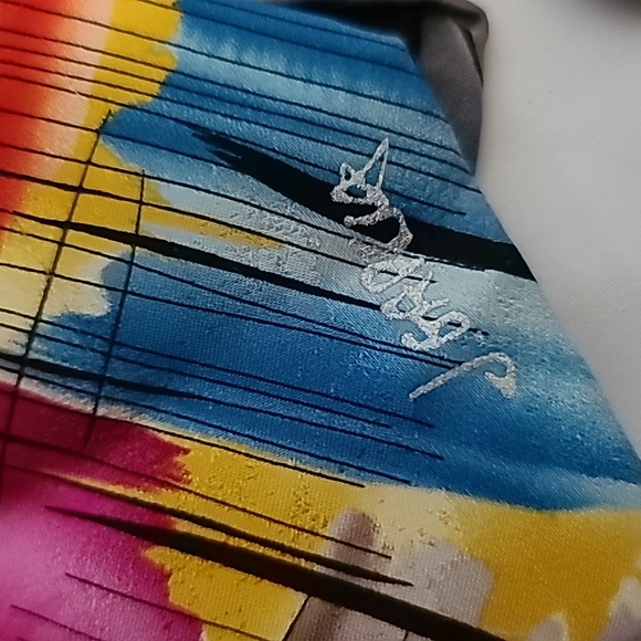 5 Jerry Garcia silk ties.  2 our collector edition. J.Garcia - Picture 8 of 8